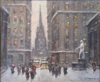  Wall Street in Winter